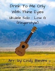 Drink To Me Only With Thine Eyes Guitar and Fretted sheet music cover Thumbnail